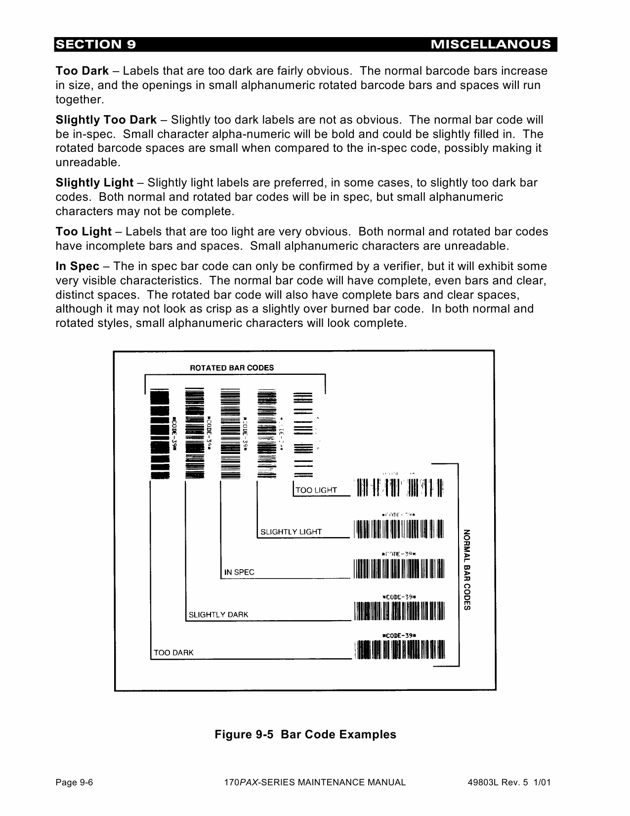 Zebra Label 170PAX 170PAX2 170PAX3 Maintenance Service Manual-6